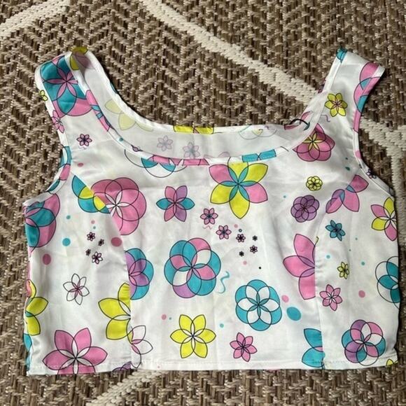 OCEANUS Crop Top Sz M - Picture 1 of 4